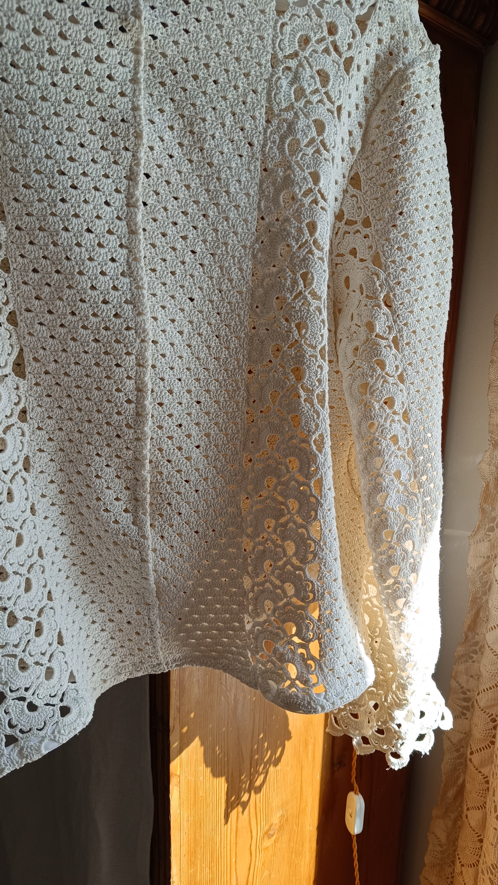 Cardigan Rose pièce unique