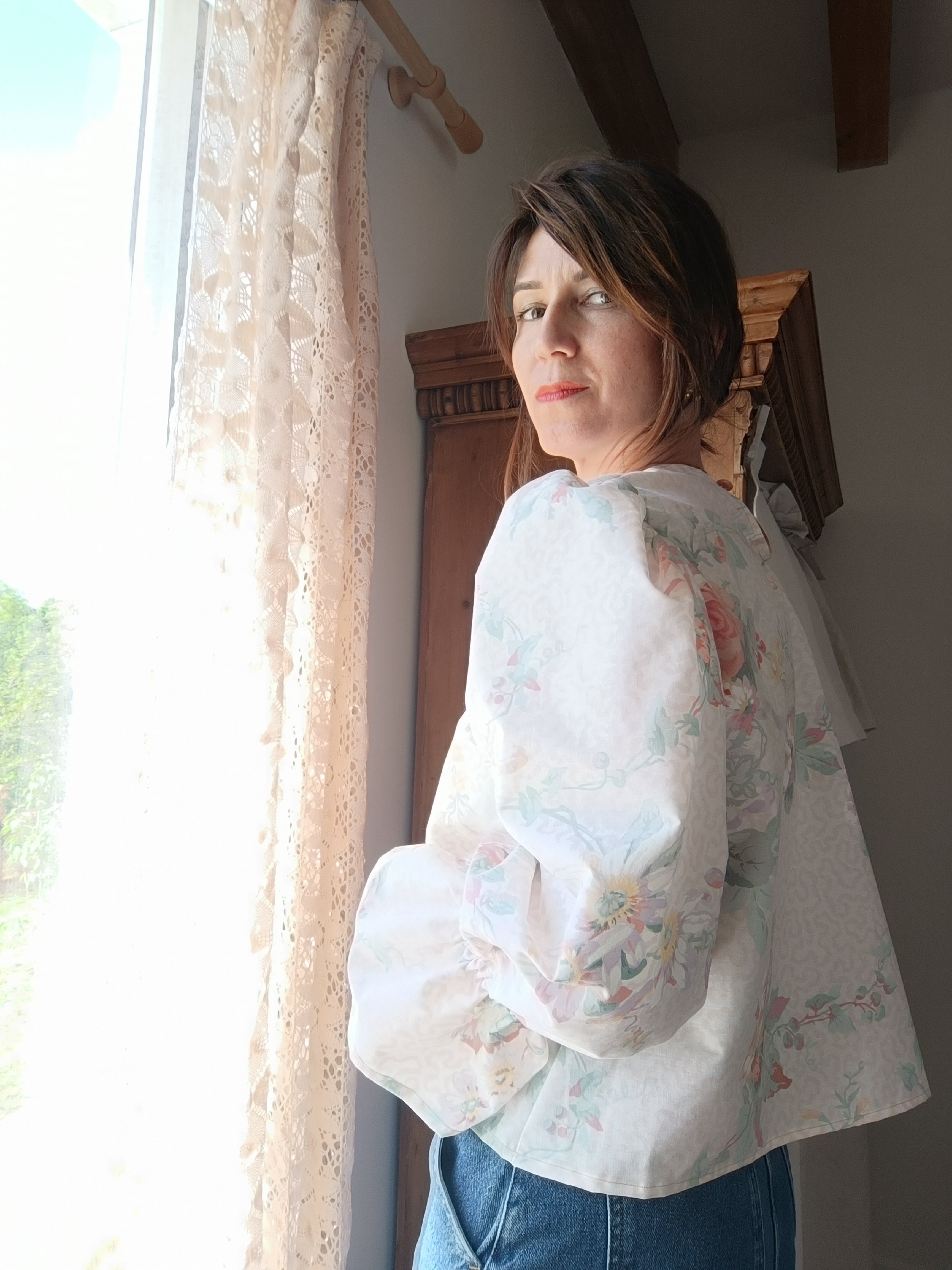 Blouse Colette pièce sur-mesure