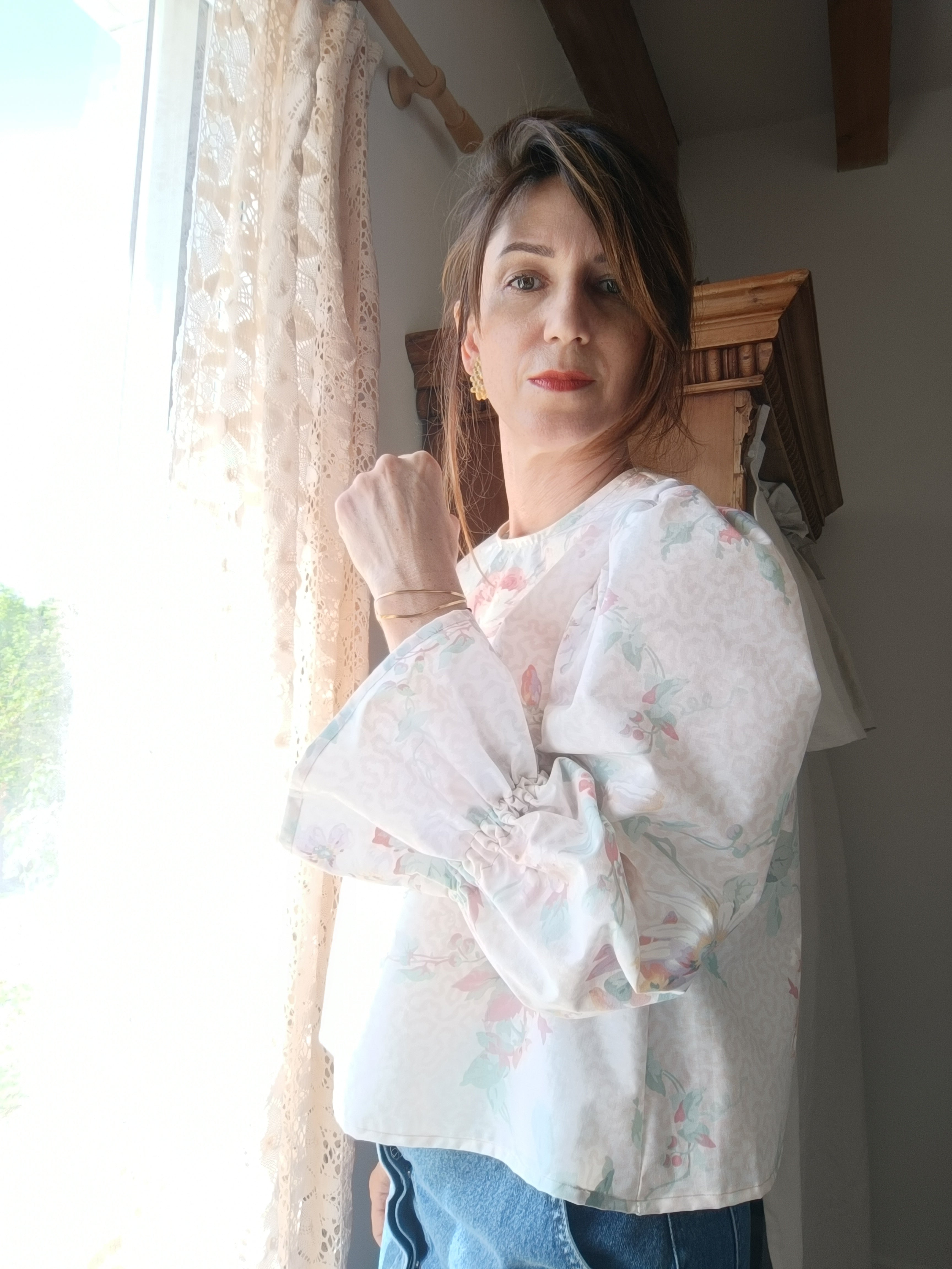 Blouse Colette pièce sur-mesure