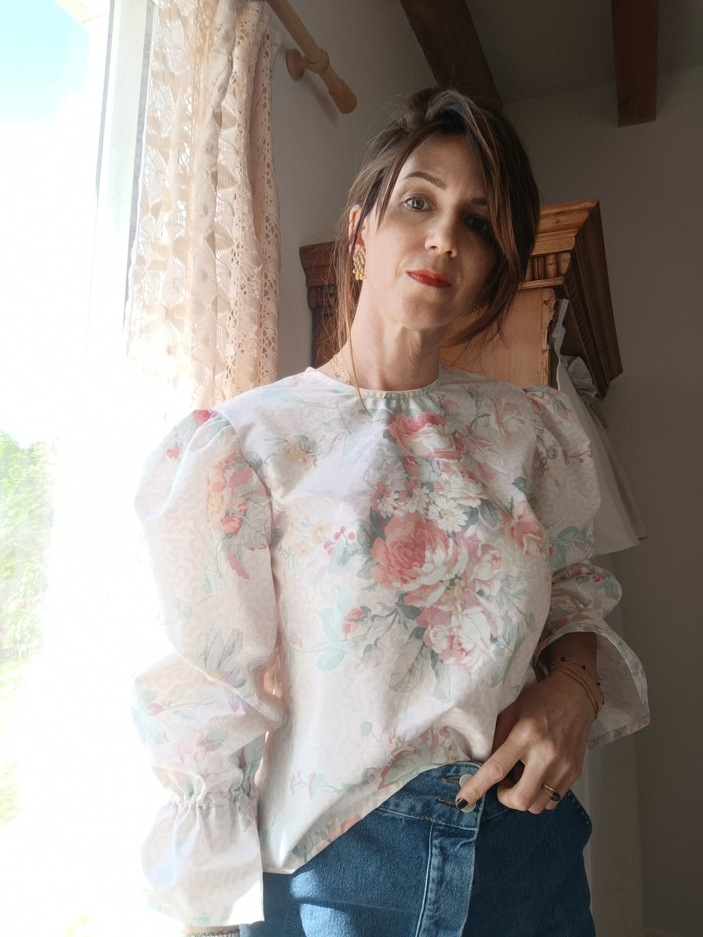 Blouse Colette pièce sur-mesure