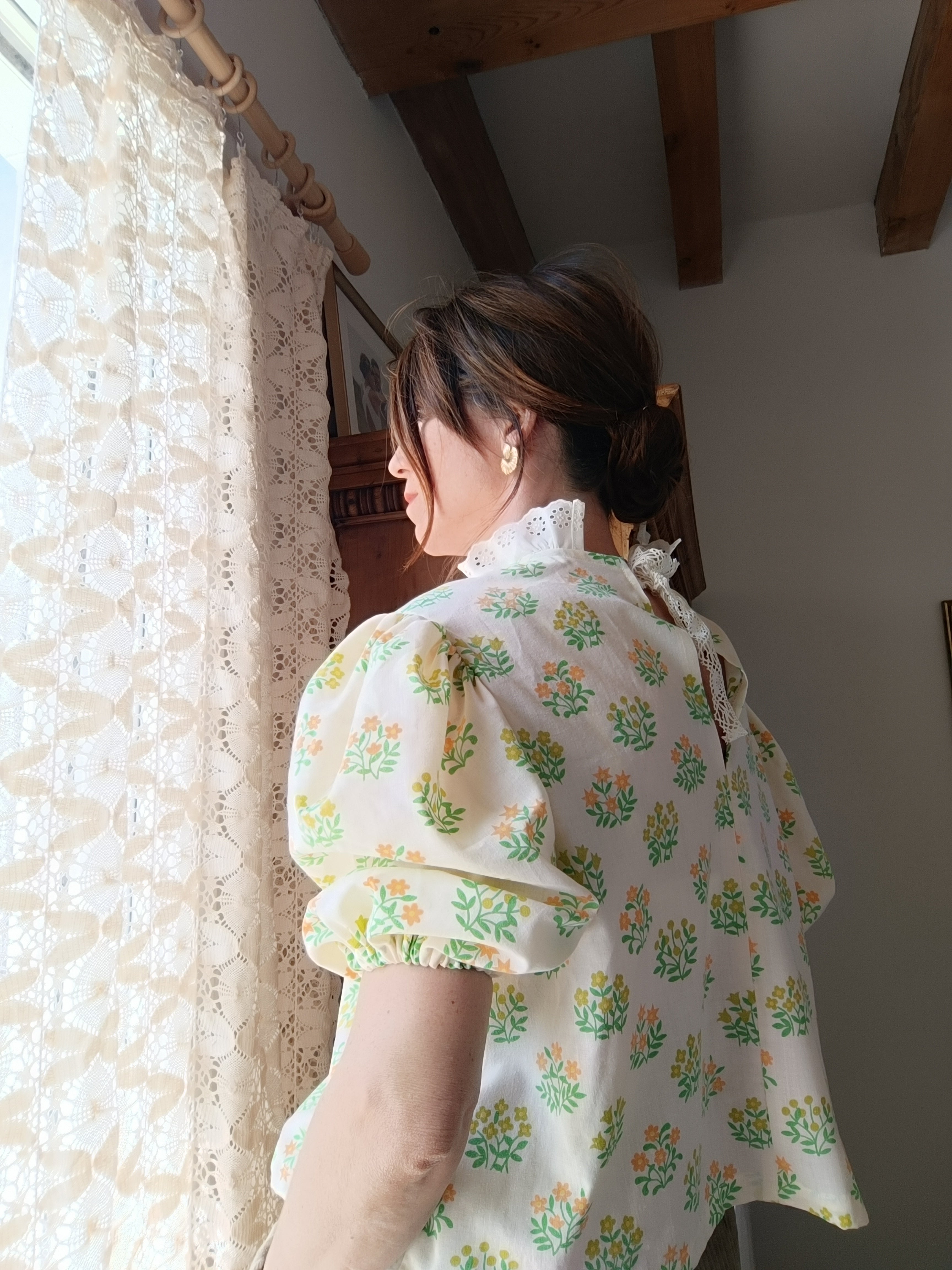 Blouse Marguerite pièce unique