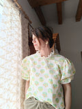 Blouse Marguerite pièce sur-mesure