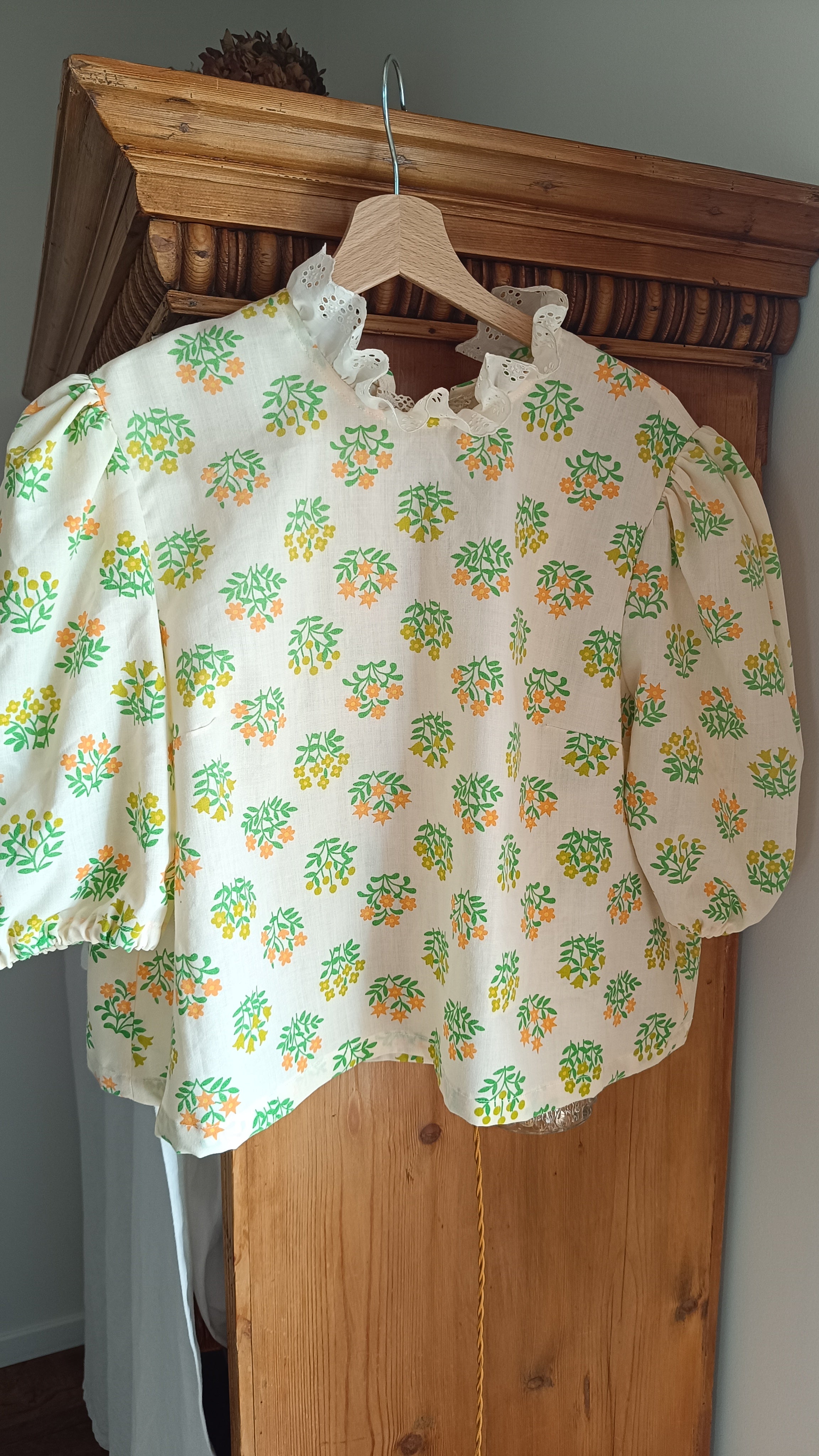 Blouse Marguerite pièce sur-mesure