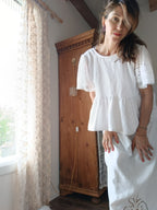 Blouse Rose pièce sur-mesure