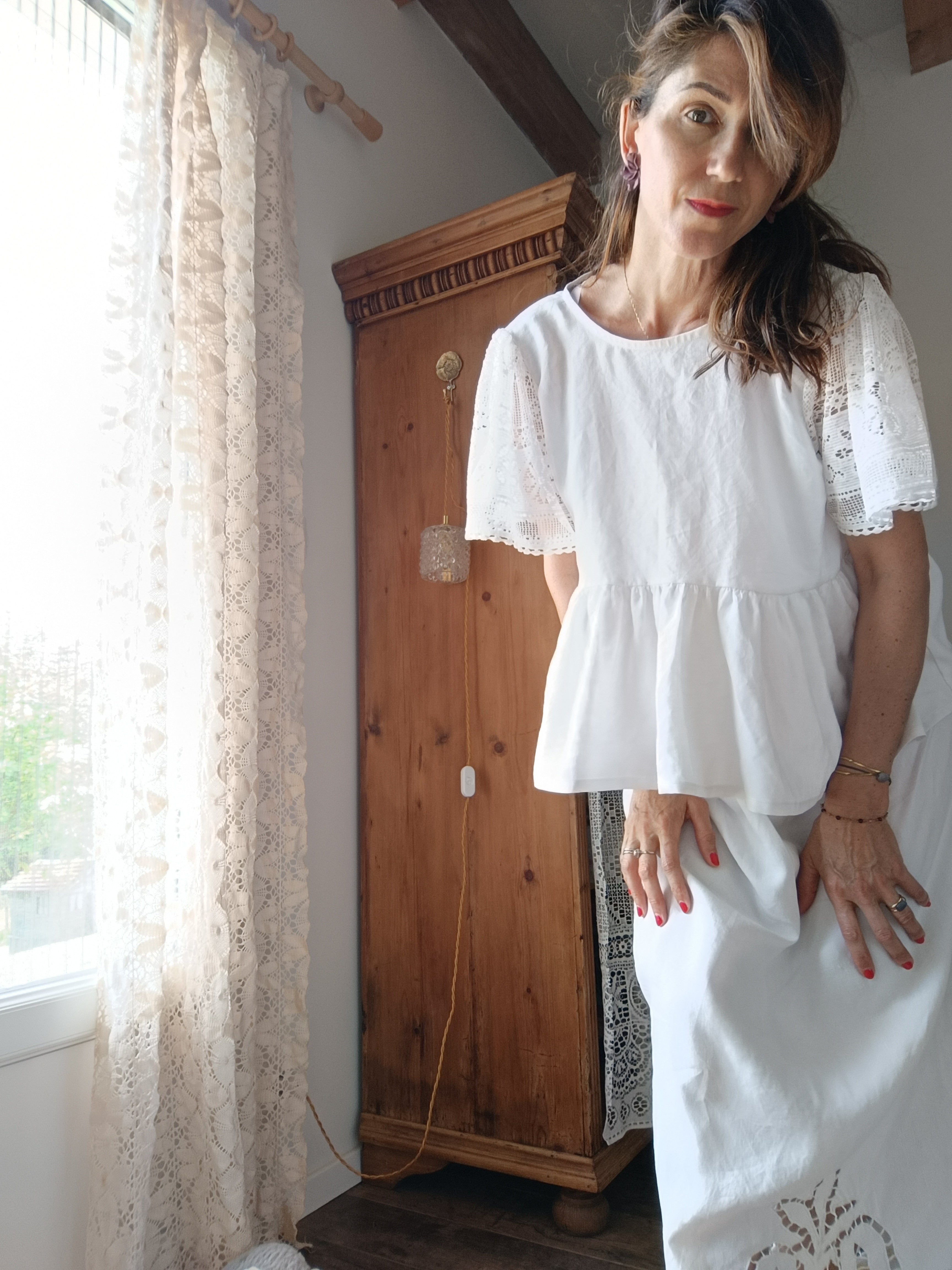 Blouse Rose pièce sur-mesure